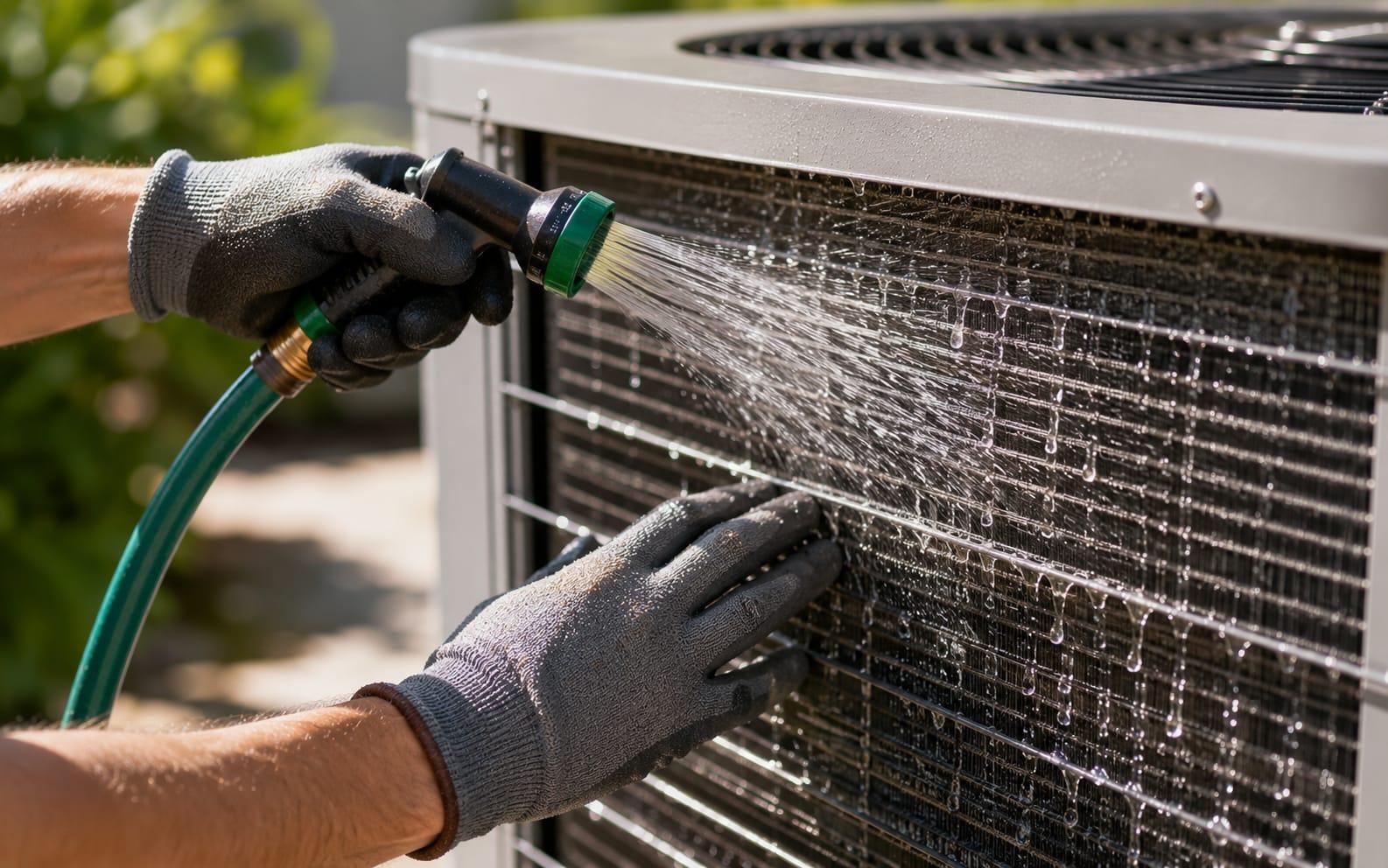 AC Condenser Cleaning: How to Keep Your Outdoor Unit Running Efficiently