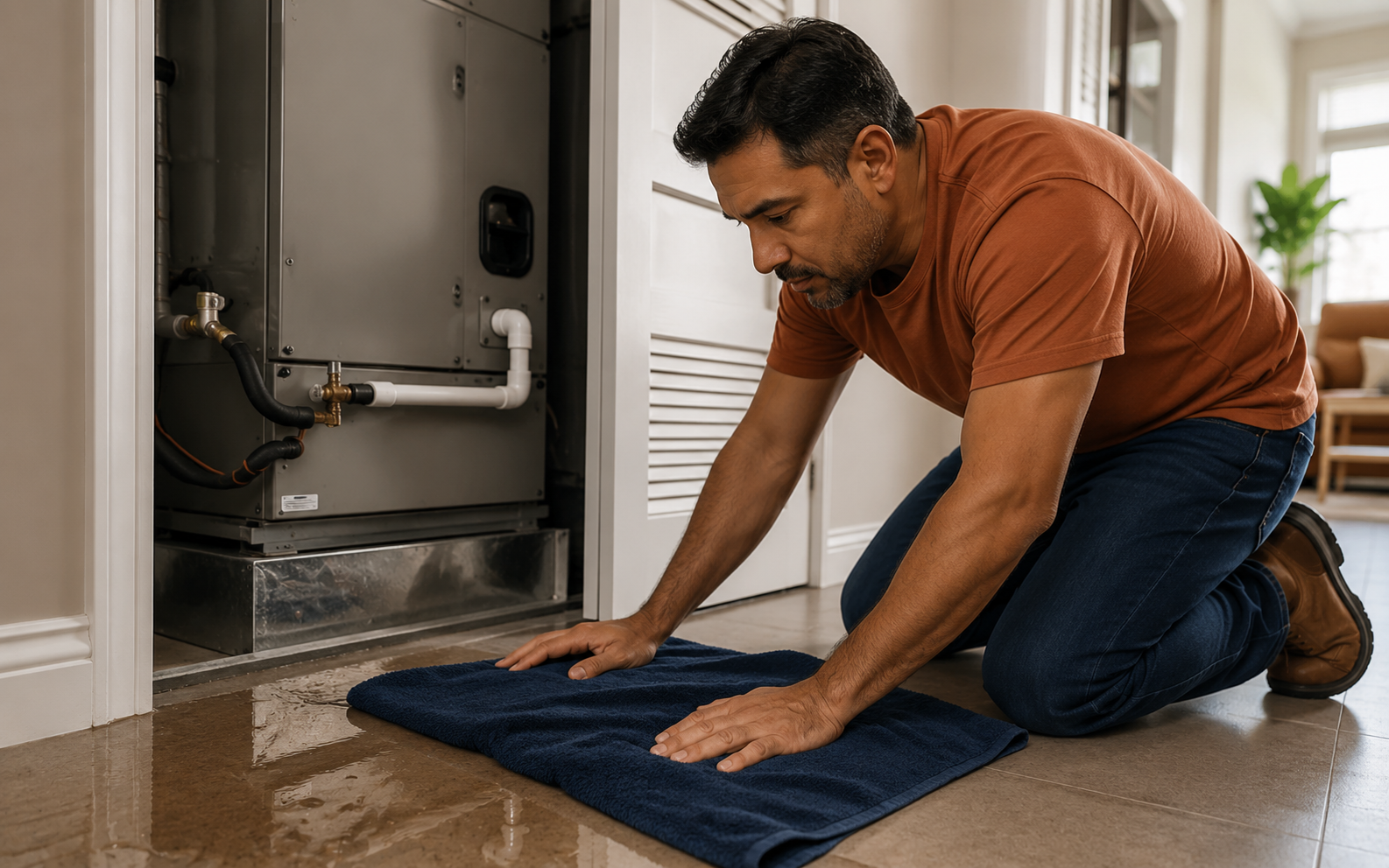 AC Leaking Water Inside? 6 Causes and How to Fix It