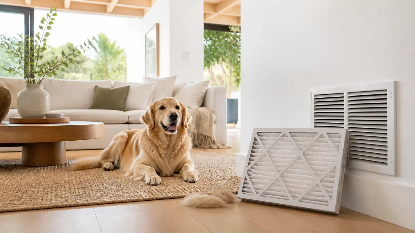 The Pet Owner's HVAC & Air Quality Guide: Dander, Fur, Odor, and the Habits That Save Your System