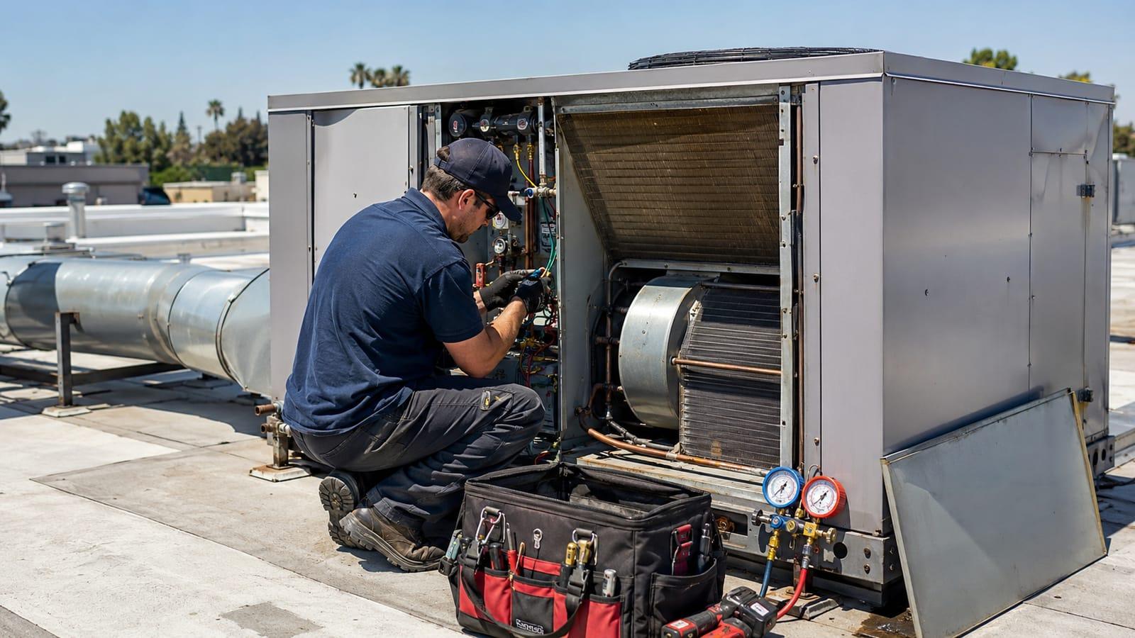 Rooftop HVAC Unit Repair: A Guide for LA Property Owners
